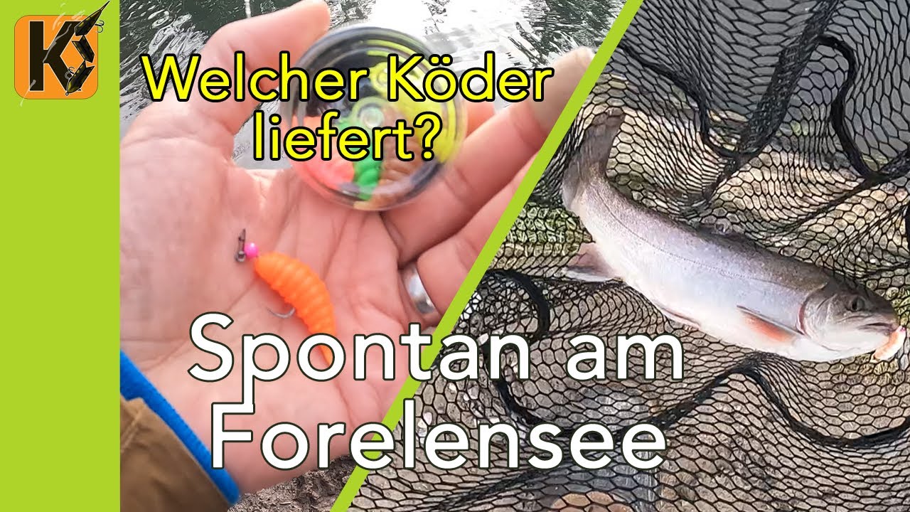 Spontan am Forellensee Welcher Köder fängt? Ultra Light