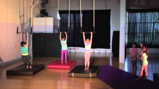 H264 PSCA 2014 Student Showcase Show4 01 Jackie's Youth Advanced Aerialists Fabric & Trapeze