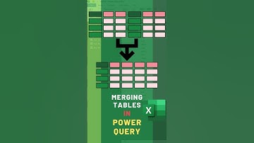 Power Query Made Easy: Merge Tables in Under a Minute! #excel #exceltricks #exceltips#exceltutorial