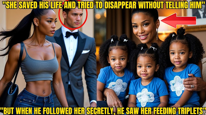 SHE SAVED A MILLIONAIRE'S LIFE AND TRIED TO DISAPPEAR—BUT HE FOLLOWED HER & SAW HER FEEDING TRIPLETS