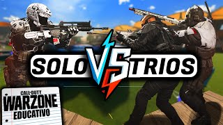 Como Mejorar en Solos vs Trios en Warzone - Warzone Educativo