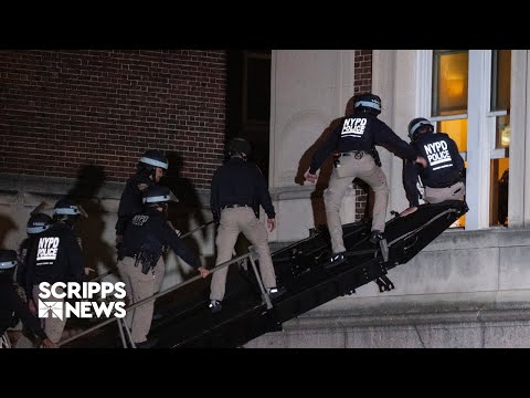 Prosecutors say police officer fired a gun while clearing campus protests