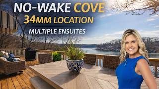 Lake of the Ozarks Lakefront Home for Sale | 34MM No-Wake Cove + Main Channel Views