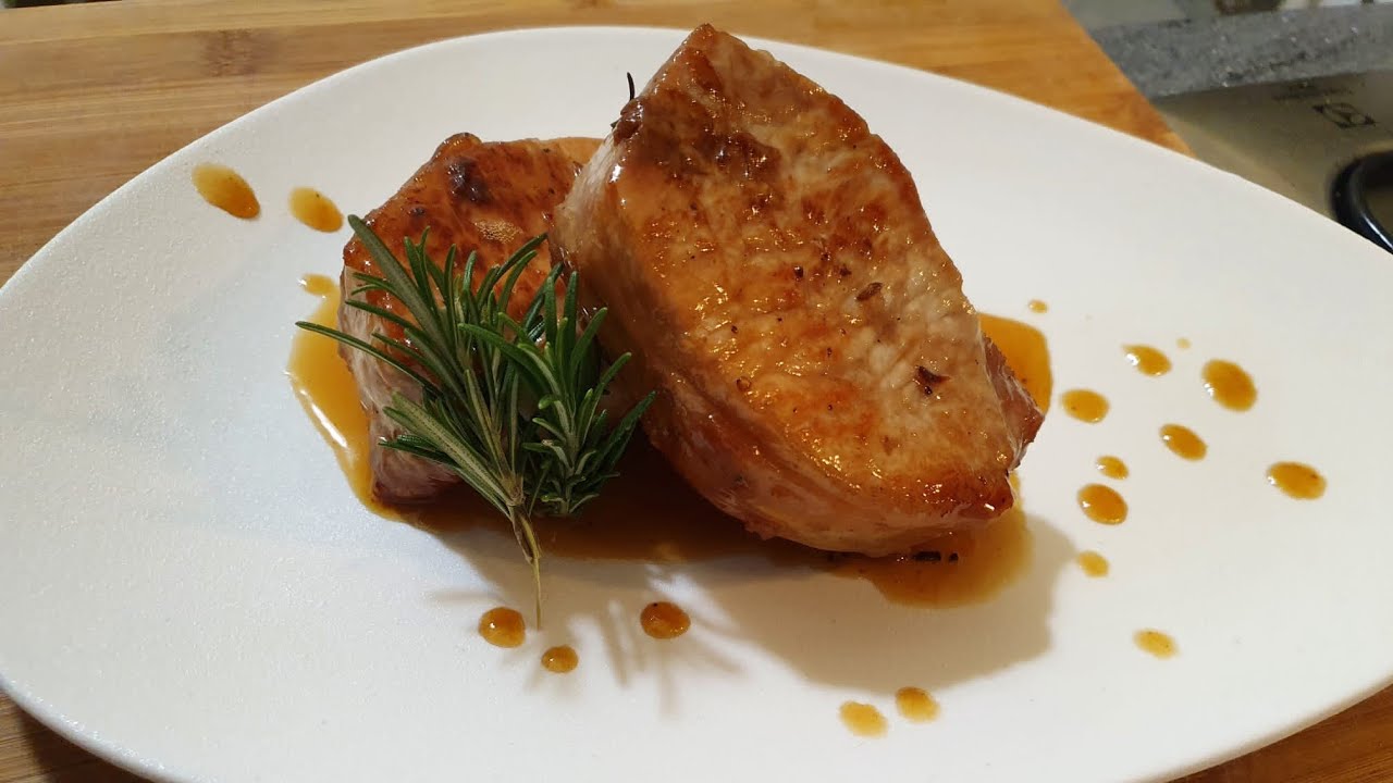 Filetto di maiale caramellato al miele @ChefInTesta