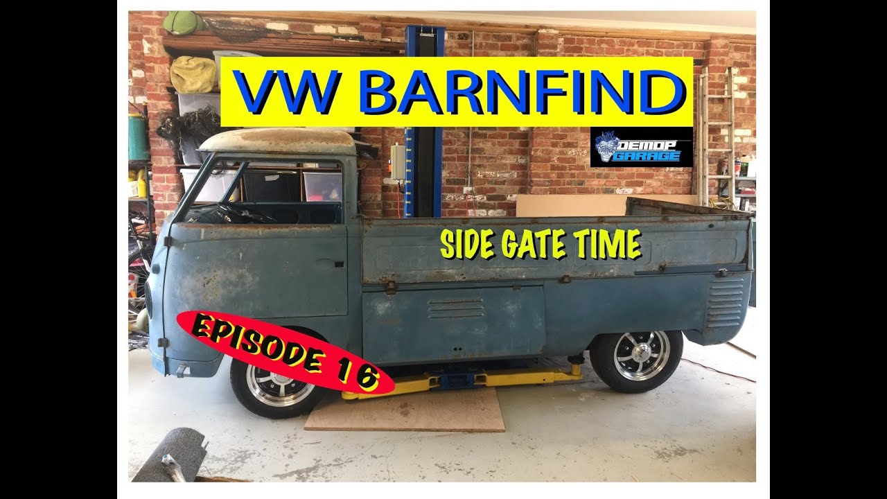 VW Bus Restoration -  BARN FIND SINGLE CAB (part16) vw restoration