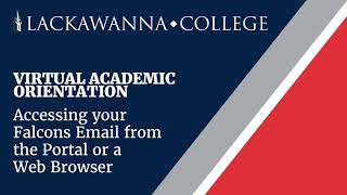 Virtual Academic Orientation | Accessing Your Falcons Email