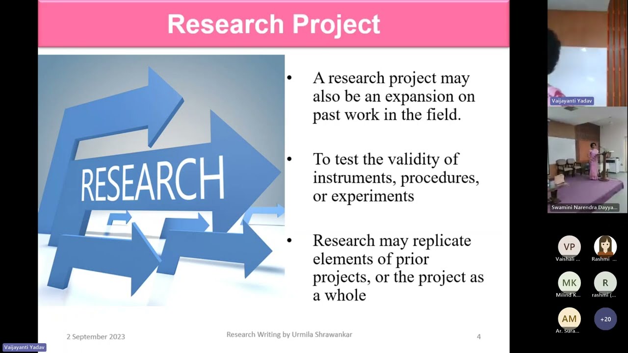 Scientific Research Writing Workshop and Publication 2023 - Part I