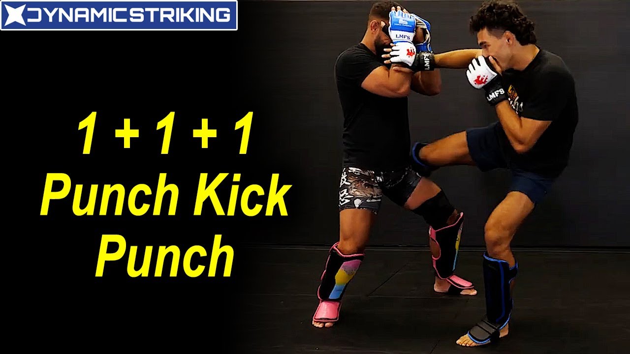 1 + 1 + 1   Punch, Kick, Punch by Charles Martinez