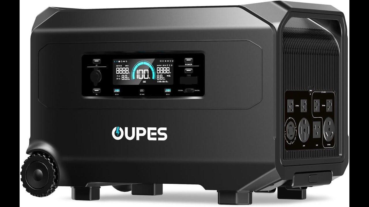 Review: OUPES Guardian 6000 Portable Power Station – 6000W Output & 4608Wh Battery!