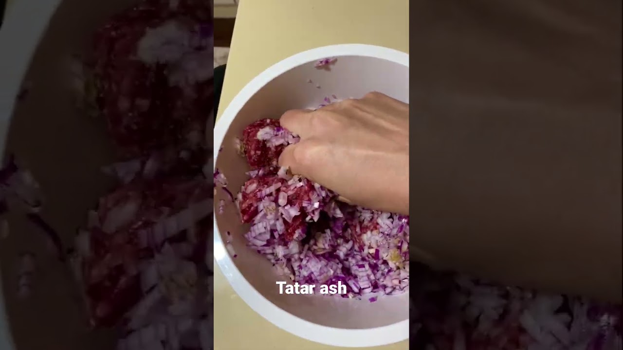 Crimean tatars national food “Tatar ash”