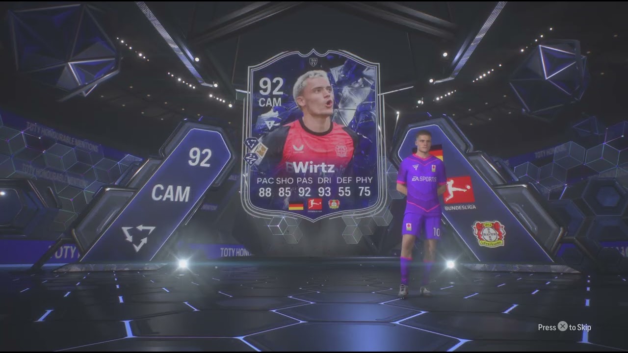 FC 25 - TOTY HM - Wirtz 92