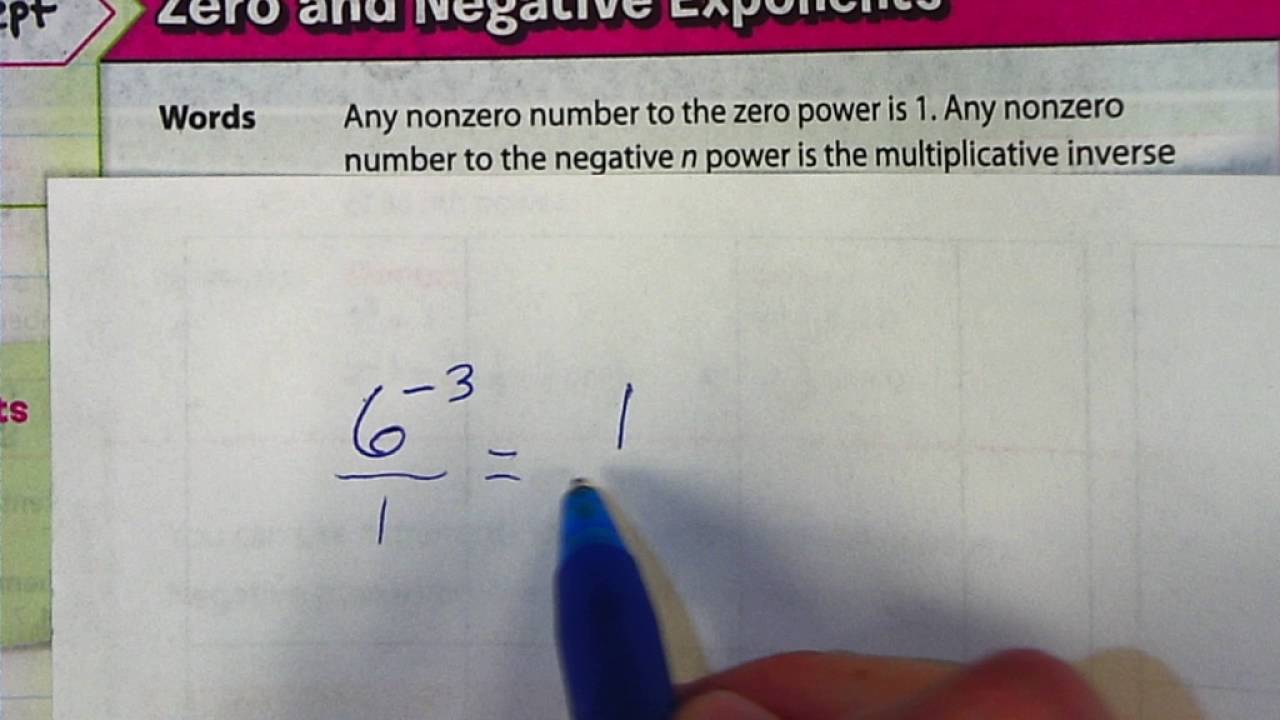 lesson 5 homework practice negative exponents answer key