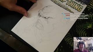 SWAMP THING! Art Stream with Jim Lee
