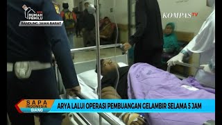 5 Jam Operasi Pembuangan Gelambir, Tim Dokter Angkat 1 Kg Lemak dari Lengan Arya Permana