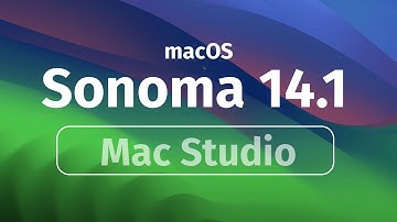 How to Upgrade Mac Studio to macOS Sonoma 14.1