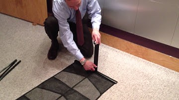 Mesh Literature Holder Setup Directions