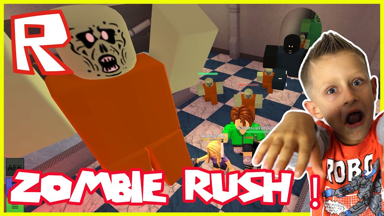 Zombie Apocalypse Roblox Youtube - ronaldomg roblox zombie rush with karina