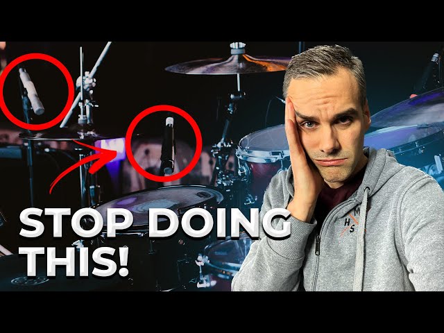 4 Dumb MISTAKES You're Making When Tracking Drums class=