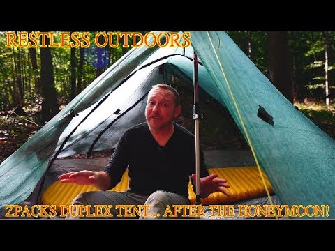 Zpacks Duplex Tent... After the Honeymoon!