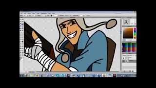 SpeedPaint Drawing DjuleGaming's Scout