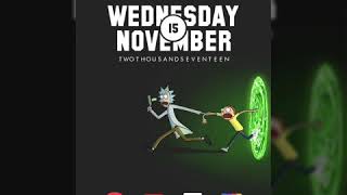 The Best Nova Launcher Setups (v3)-Rick and Morty screenshot 4