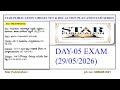 @Star Publication|#Day-05 Exam paper explanation video|@star Pub 120Days DSC Action plan&Free Exam
