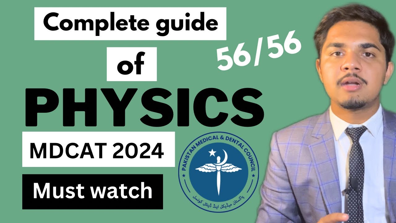 How to get full marks in physics | Mdcat 2024 | must watch | - YouTube