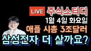 삼성전자 더 사모아요?? 금리인상 우려에도 애플 시가총액 3500조 돌파?(주식스터디)