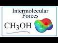 Intermolecular Forces in Methanol