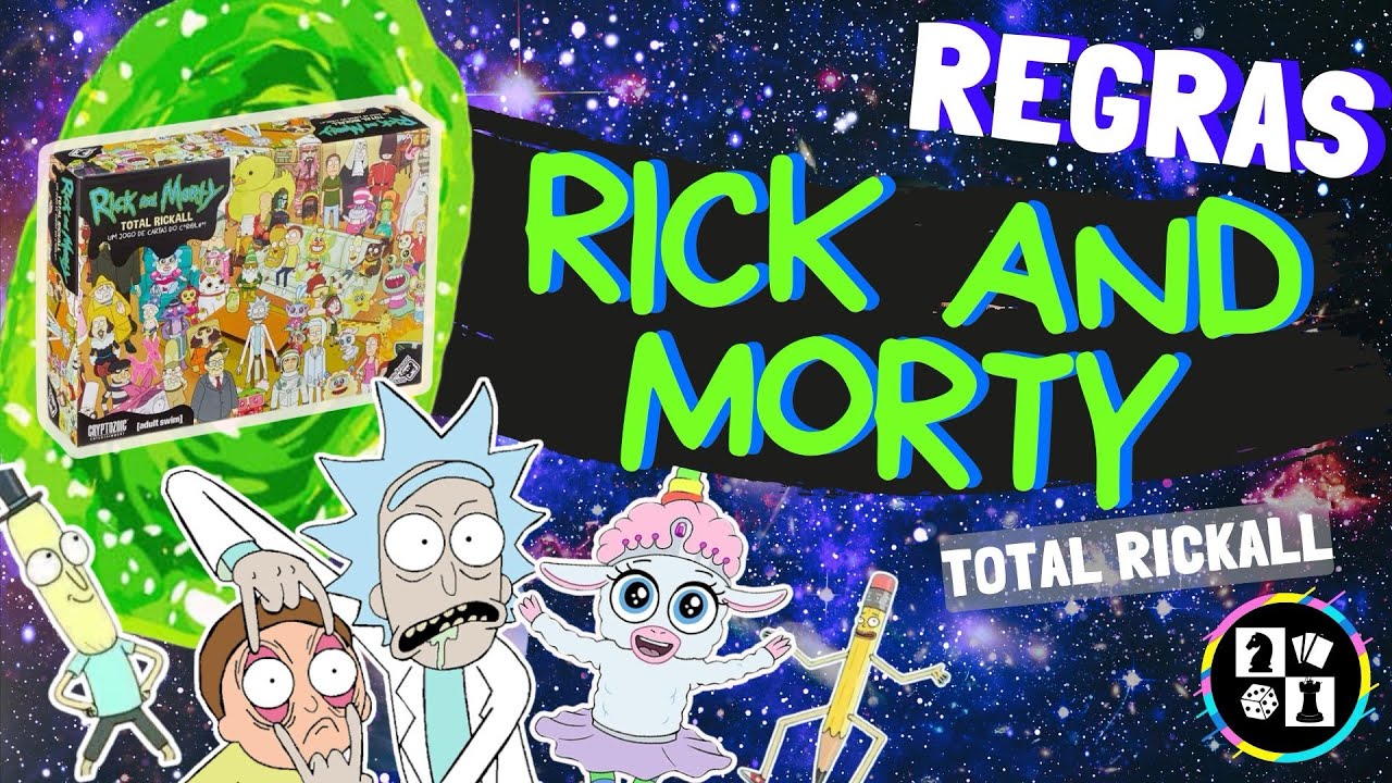 Rick and Morty: Total Rickall - Regras e como jogar | Sou Board Gamer