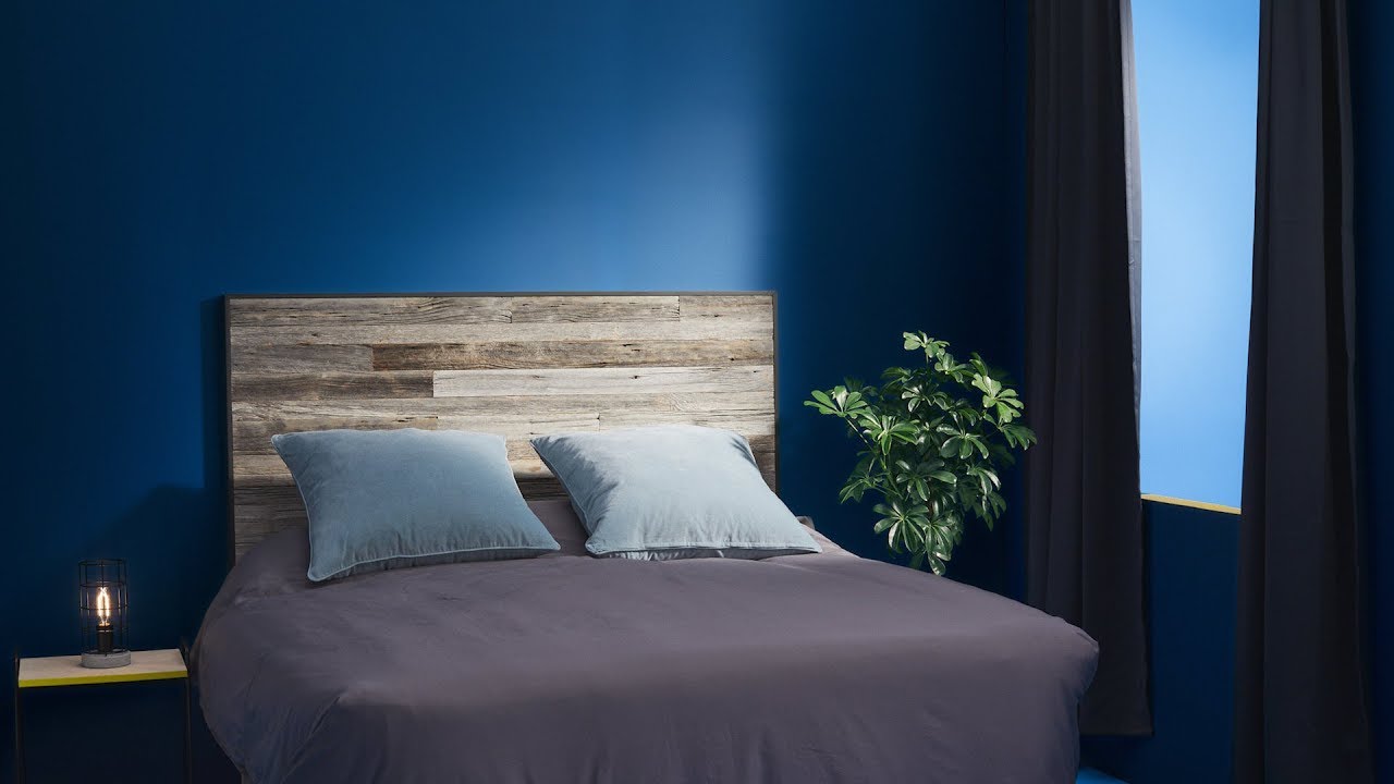 DIY Recycled Wood Headboard | RONA