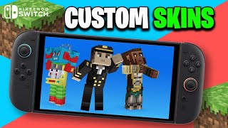 How To Add Custom Skins In Minecraft On Nintendo Switchswitch 2