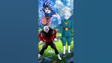 Goku and jiren vs grand priest || #whoisstrongest #gokuedits #viralshort #dbs #dbz #trending #shorts