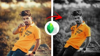 black and white color splash in snapseed || black and white editing in snapseed application screenshot 3