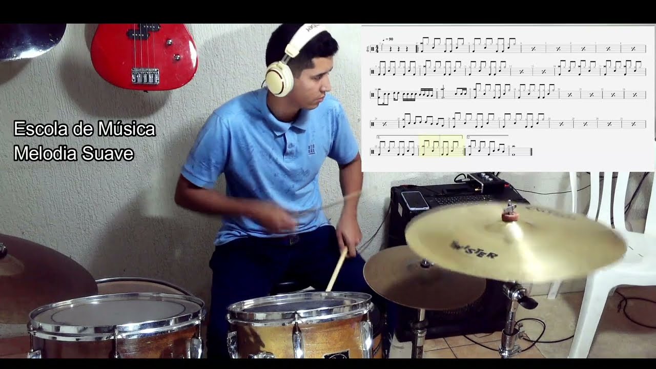 Porque ele Vive Cover Drum Bateria