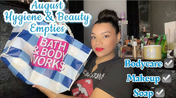 🗑️ August Hygiene & Beauty Empties