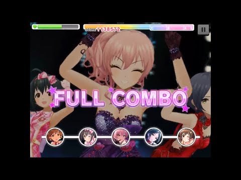 [デレステ]ツインテールの風 Master 3D標準 フルコンボ(小日向美穗+城ヶ崎美嘉+速水奏SSR)