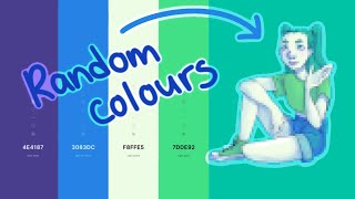 Turning Random Colour Palettes Into Characters