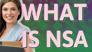 Nsa | meaning of Nsa