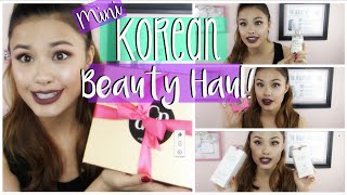 Mini Korean Beauty Haul! A True, 3CE, and Beige Makeup and Skincare Review