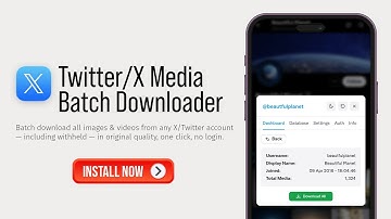 One-Click Twitter/X Batch Downloader | Original Quality + Withheld/Restricted Support