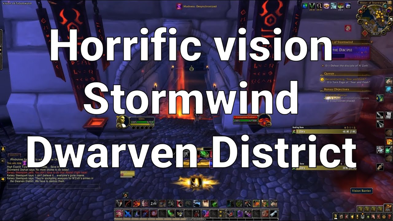 Horrific vision of Stormwind - Dwarven District Quick Guide