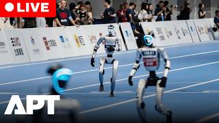 LIVE: Humanoid Robots Race & Perform Tai Chi at World Robot Games in Beijing | APT