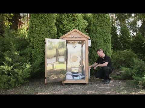 Коптильня Древос Біг 3 в 1 Велика холодне та гаряче копчення сушіння продуктів коптильня для дому та бізнесу, видео 1