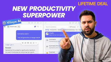 Viinyx Lifetime Deal I The Best All-in-one AI Browser Assistant