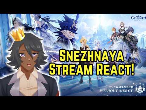 ☄️Genshin Snezhnaya Stream React!! NO SPOILERS!! [Best Raiden Main] 🍡