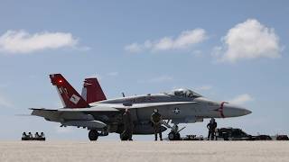 'Red Devils' of Marine Fighter Attack Squadron (VMFA) 232 in Guam