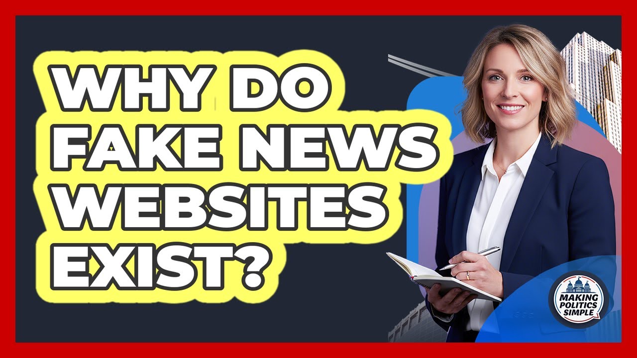 Why Do Fake News Websites Exist? - Making Politics Simple