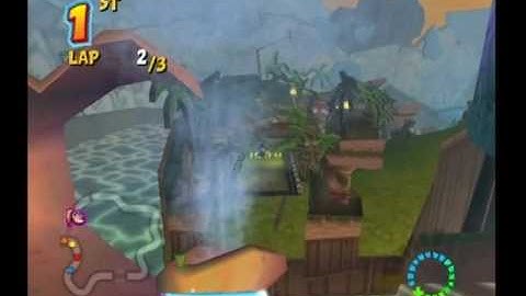 Crash Tag Team Racing PS2 Deep Sea Driving