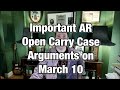 Important AR Open Carry Case at the Fourth Circuit March 10
